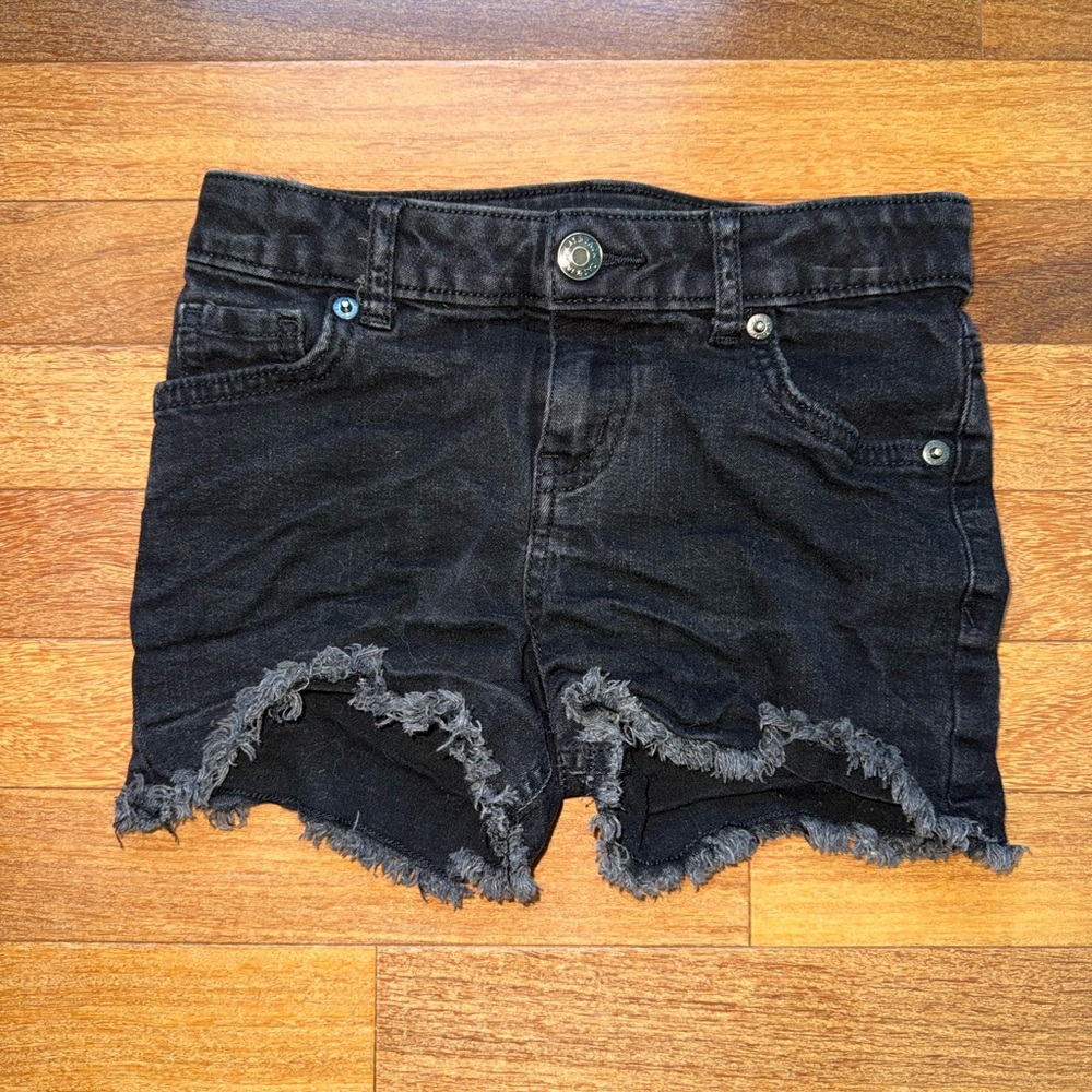 Cat & Jack Black Denim Shorts